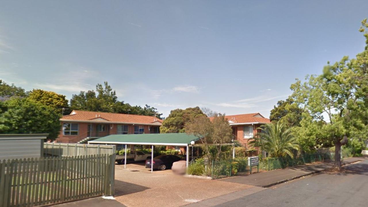 Tensions flared at a unit complex at 161 Campbell St, Toowoomba, on Boxing Day 2022, which led to a number of arrests. Picture: Google Maps