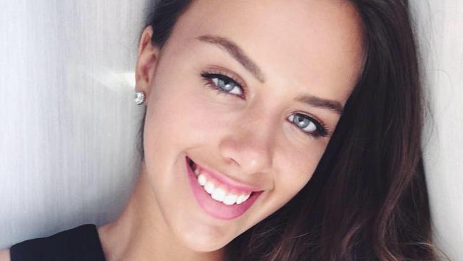 Miss World Australia finalist Elyse Miller-Kennedy has died in hospital after a horror crash. Picture: Facebook