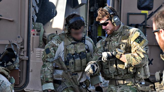 Victoria Cross recipient Benjamin Roberts-Smith prepares to deploy to the Shah Wali Kot Offensive. Picture: Department of Defence