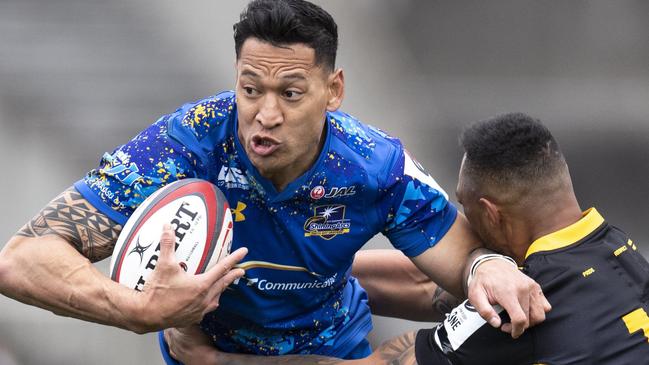 Christians have seen Israel Folau banned from playing rugby because of his beliefs. Picture: AFP