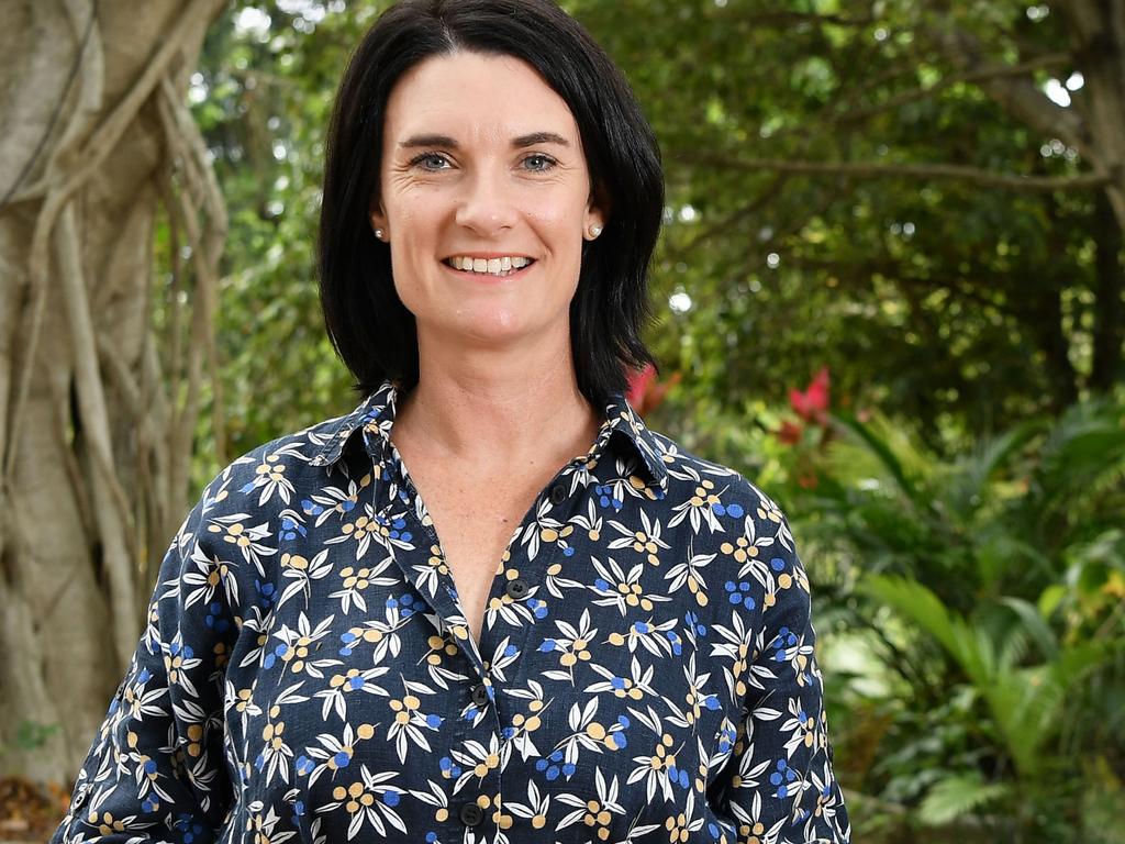 Bundaberg Tourism chief executive officer Katherine Reid helps promote the region’s beauty and attractions. Picture: Patrick Woods.