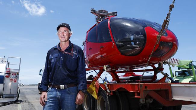 Nautilus Aviation CEO Aaron Finn. Picture: Brendan Radke