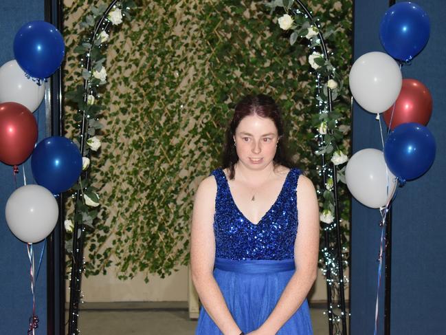 Nikita Rickard at Stanthorpe State High School's 2023 formal (Photo: NRM)