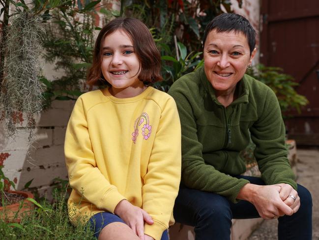 Anna Tsitses with her daughter, Ava. Picture: Justin Lloyd.