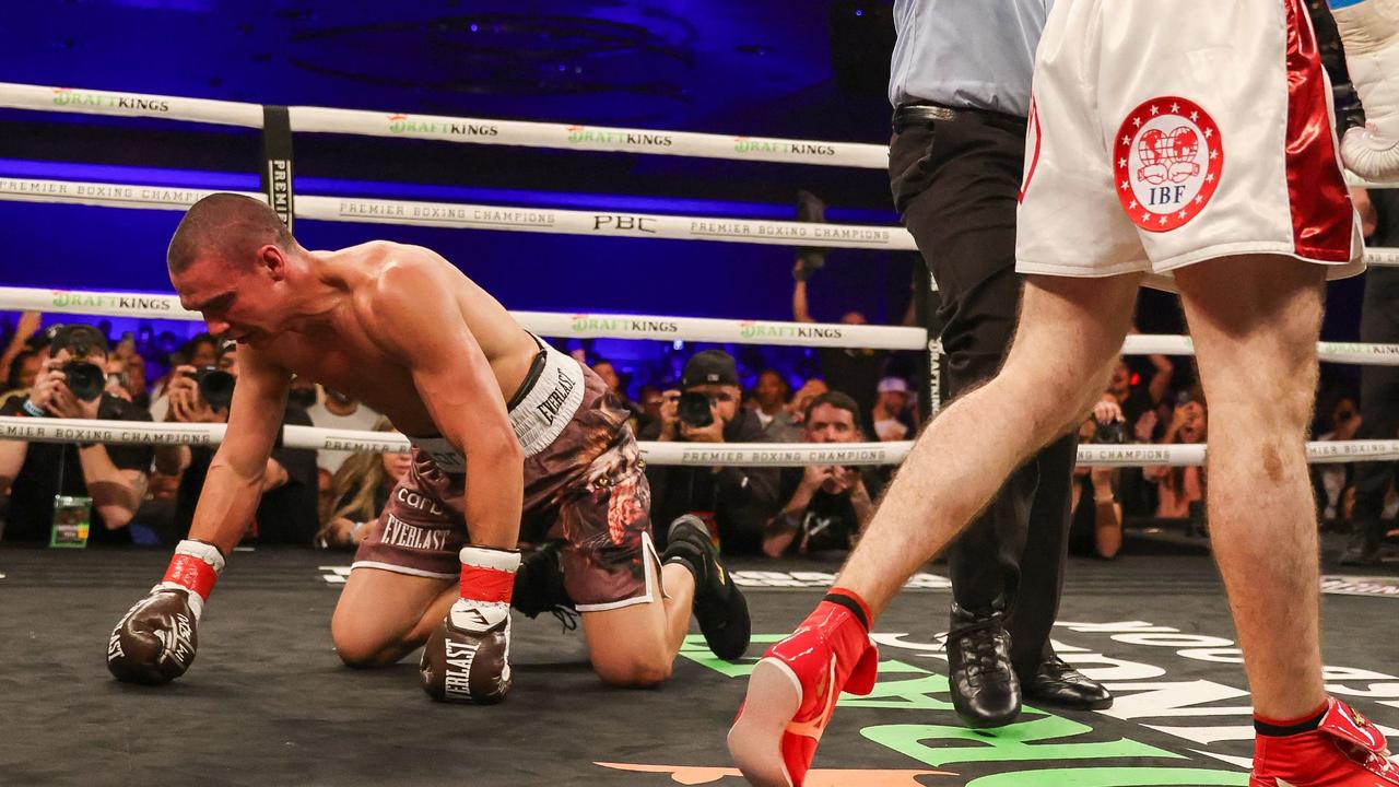 Five chaotic minutes that changed Tim Tszyu’s career forever