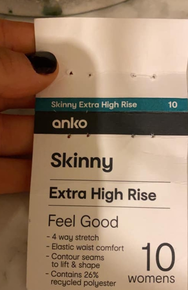 High Rise Skinny Pants - Kmart