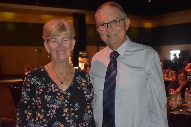 Lisa Jamson and James Gibbs at the 2022 Mackay Australia Day Awards at the MECC on January 25, 2022. Picture: Lillian Watkins