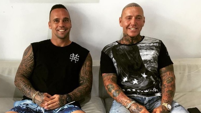 Former Tigers player Jake King and bikie enforcer Toby Mitchell both have ties to the City of Ink tattoo parlour.