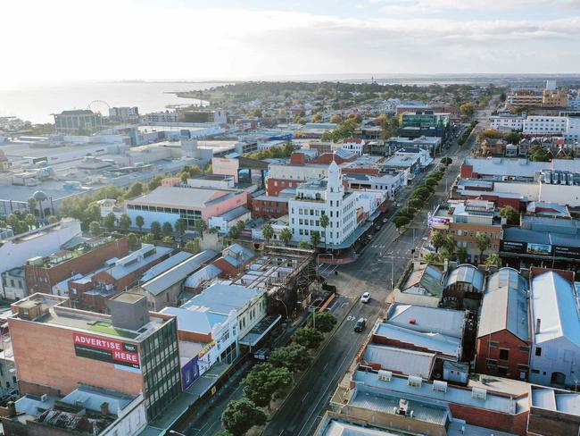 Ryrie Street looking south west. Picture: Alan Barber