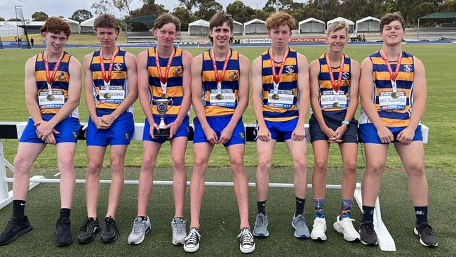 The victorious Marist College Ashgrove under-17 team.