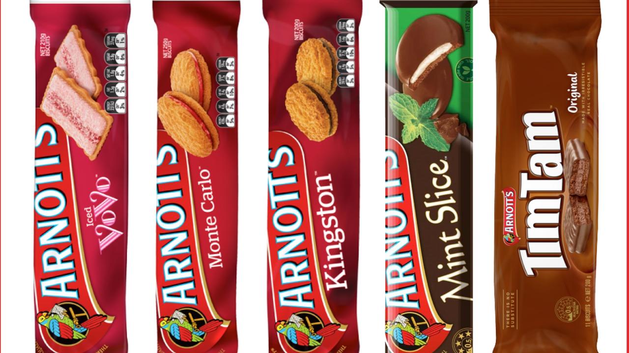 Arnott’s produces some of Australia’s most treasured biscuits. Picture: Supplied.