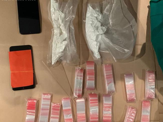 Investigators have charged six men and seized cocaine, MDMA and $100,000 cash, as part of ongoing investigations into an alleged criminal syndicate coordinating a “dial-a-dealer” drug supply network.