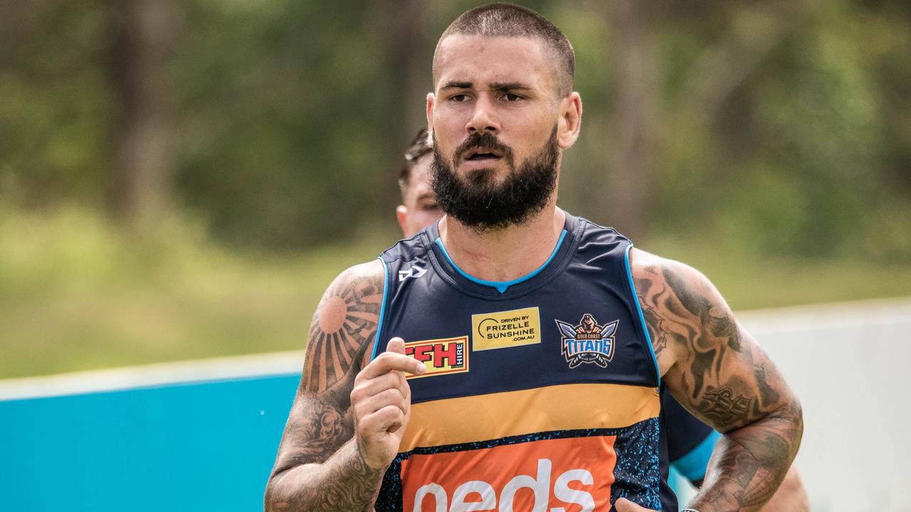 Nathan Peats’ future at the Titans is uncertain. Picture: GOLD COAST TITANS
