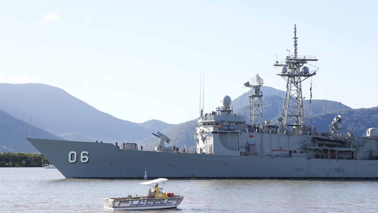 HMAS Newcastle decommissioned in Sydney Harbour