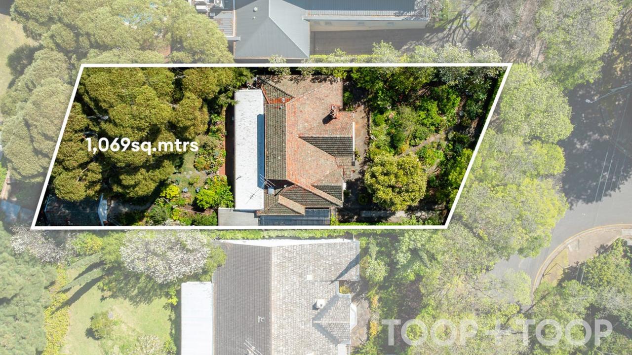 The current block layout across 1069 sqm site. Picture: Toop+Toop