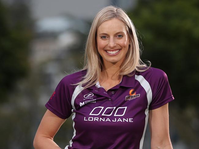 HOLD COURIER MAIL>>>> CONTACT PIC DESK BEFORE USE>>>>> Queensland Firebirds player Laura Geitz.  Pic Peter Wallis