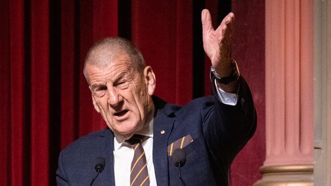 Jeff Kennett served as Hawks president for 11 seasons across two stints. Picture: Jason Edwards