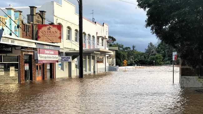 When the levee breaks, this is the result. Picture: Cath Adams