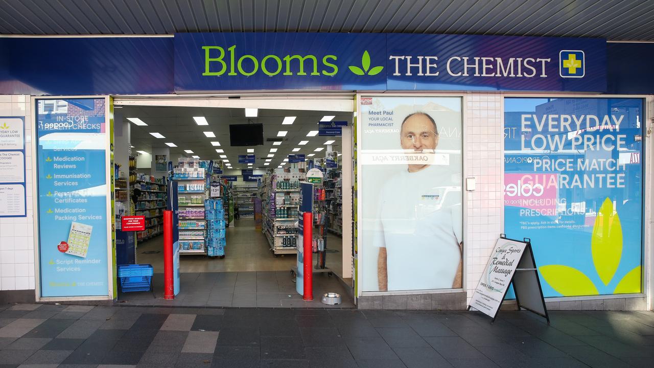 Blooms the Chemist do not support plans to sell vapes without a prescription. Picture: Newswire / Gaye Gerard