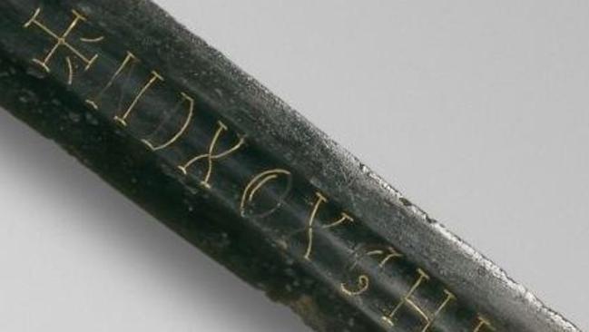 Medieval Sword Carries Mysterious Inscription