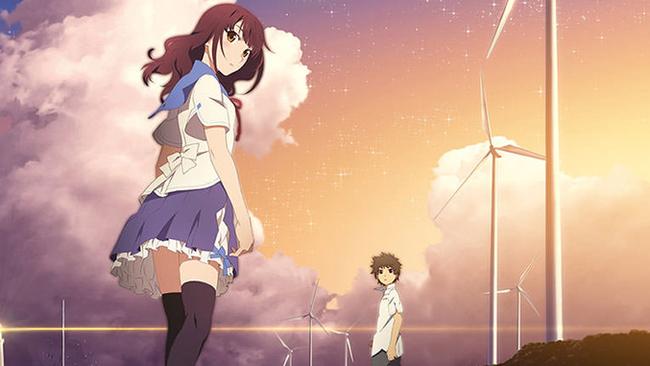 Nazuna and Norimuchi like to hang out at the local wind farm. As we all do from time to time.