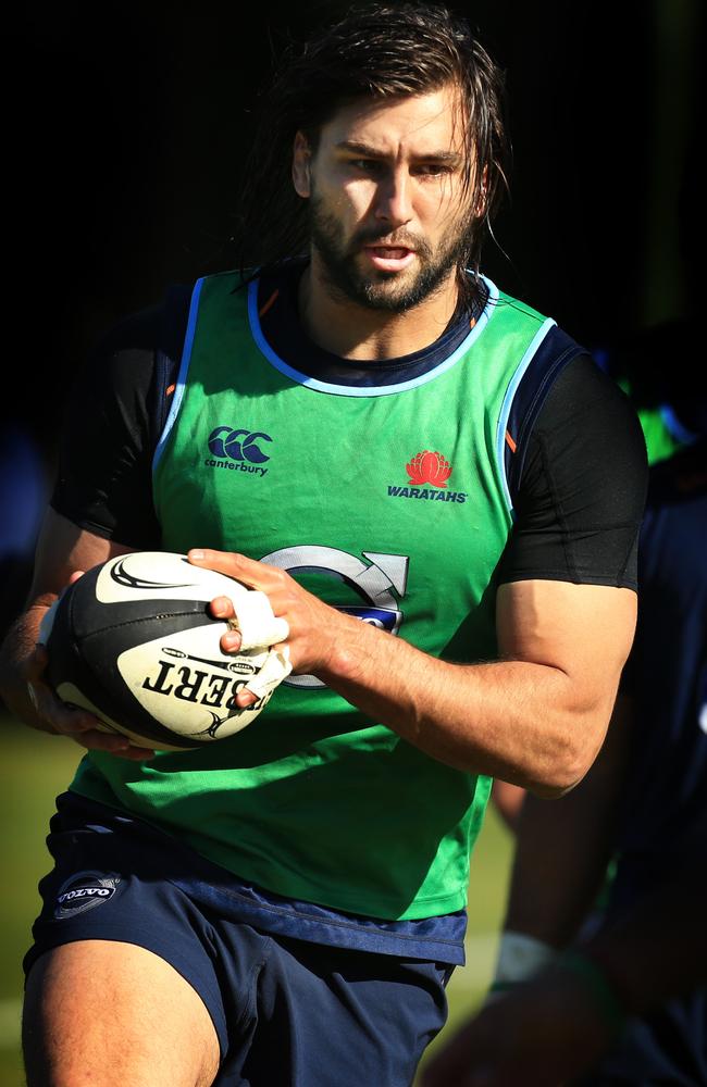 Jacques Potgieter will start for the Waratahs against the Brumbies.