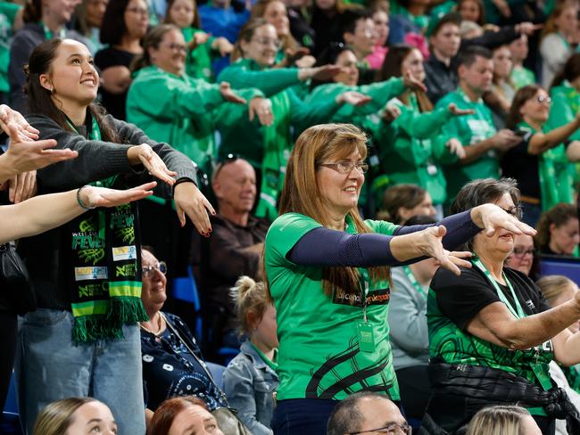 West Coast Fever are attracting record Super Netball crowds in Perth. Picture: James Worsfold/Getty Images