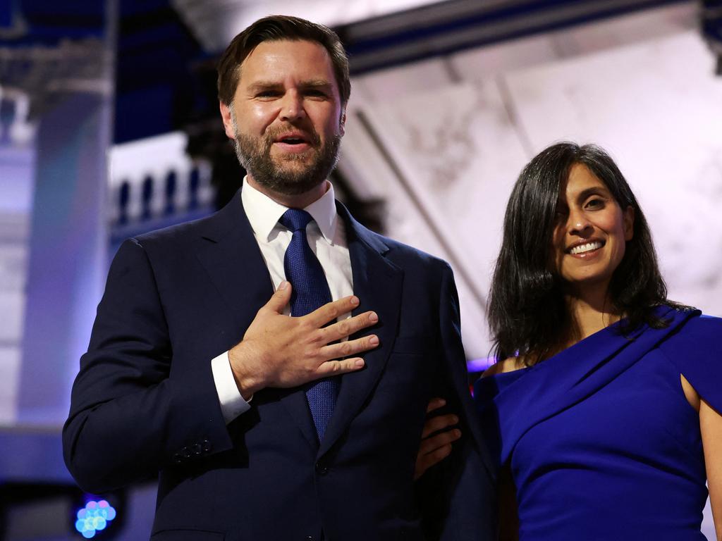 JD Vance spruiks his ‘American boy’ story