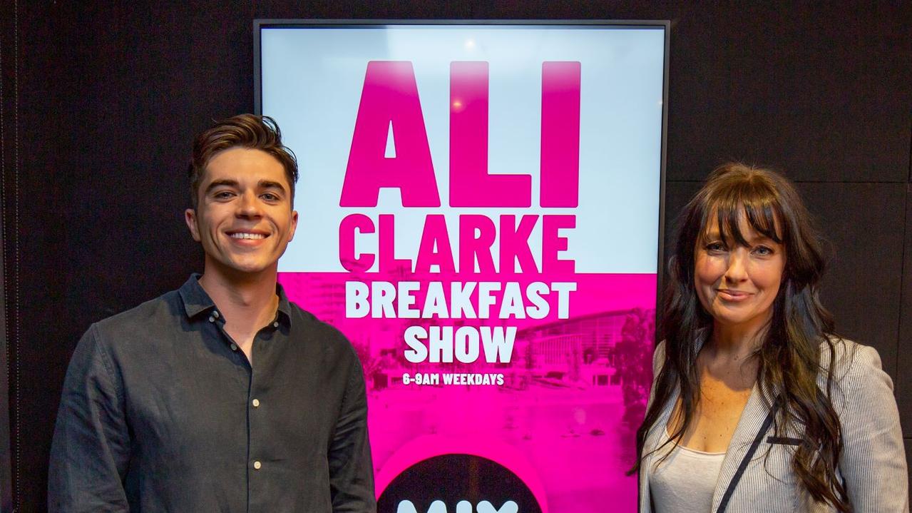 Mix 102.3 Max Burford and Ali Clarke Picture: Supplied