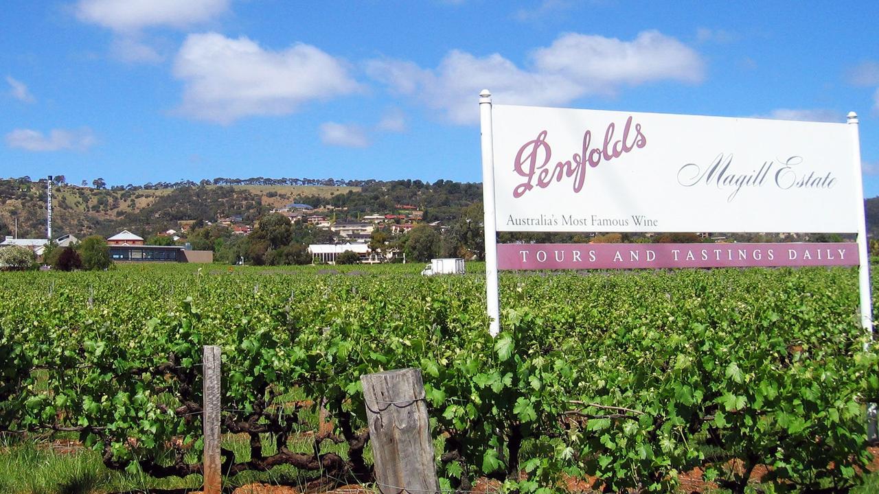 Penfolds winery, Magill Estate in South Australia came in at number 13 on the list. Picture: Alamy