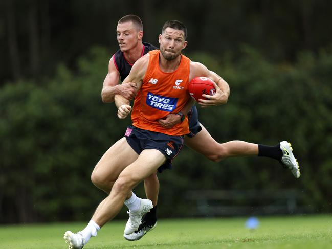 GWS skipper Toby Greene has looked incredibly lean as he looks to return to his All-Australian standards. Picture: Phil Hillyard