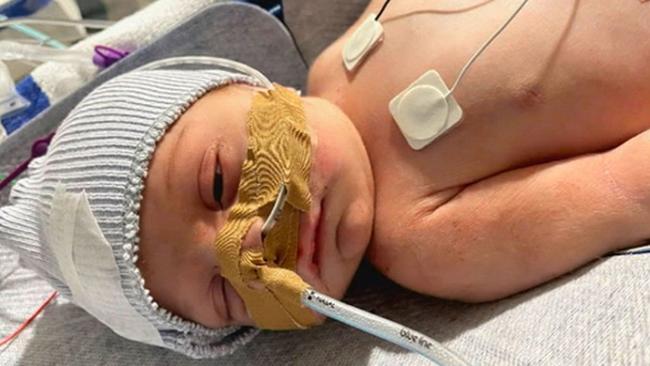 Hugo McGregor died at just four days old after complications with his birth contributed to fatal brain injuries. Photo: 9News