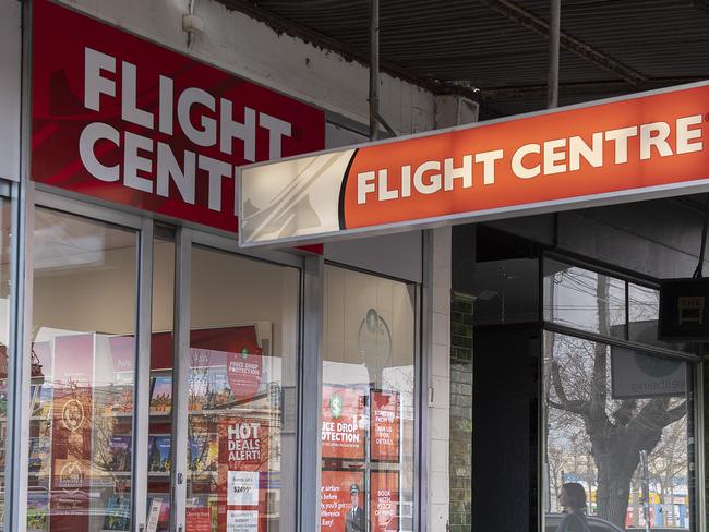 Flight Centre staff say they’re overworked and underpaid. Picture: AAP/Ellen Smith