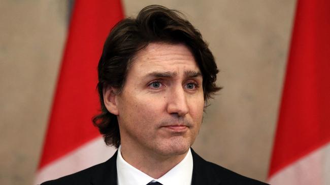 Race relations worsened on the watch of Canada's Prime Minister Justin Trudeau. Picture: AFP