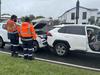 ‘Going for beers’: Five-car crash causes peak hour chaos