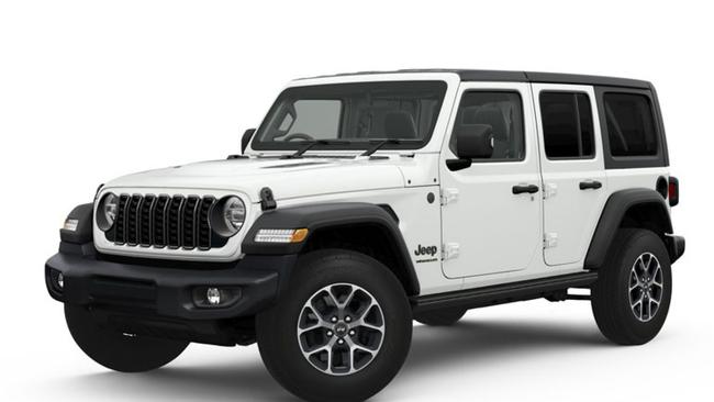 The real Jeep Wrangler, an icon of the roads.