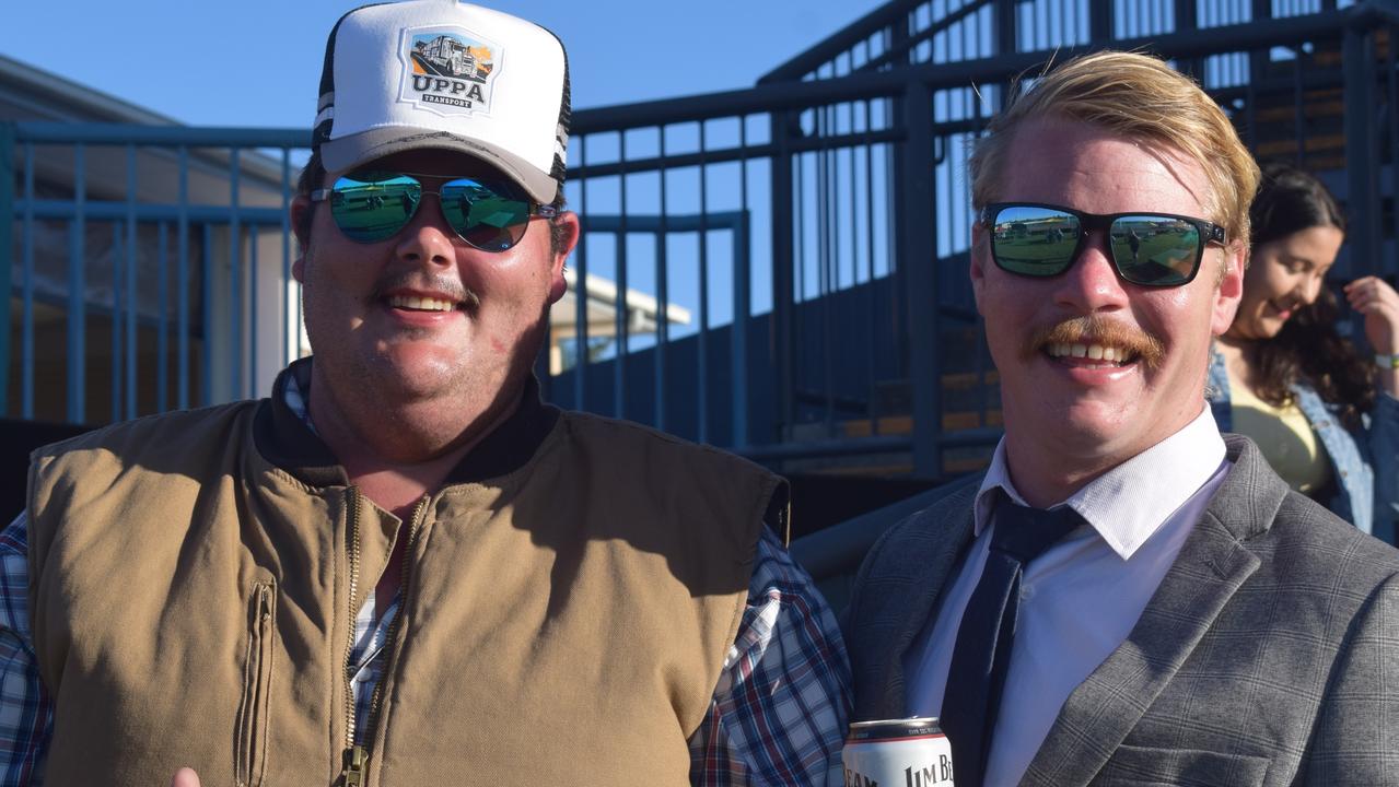 Gympie Turf Club Winter Race Day July 17. Steven McEwan and Sam Strauch. Photos: Josh Preston