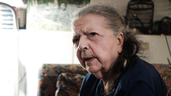 Madeleine Riffaud in her Paris apartment in 2019. (Photo: Natalie Handel/AFP.)