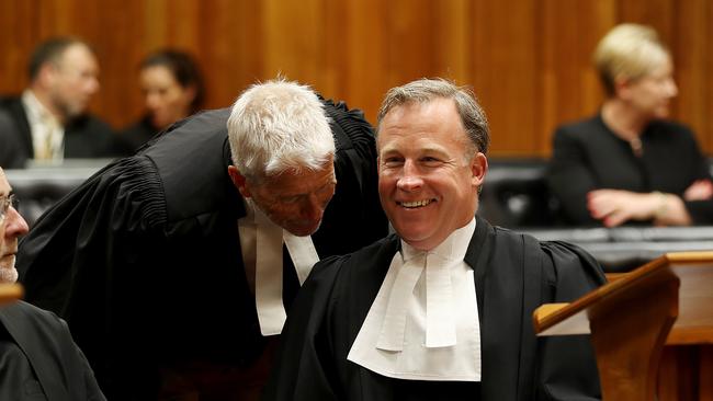 Former premier Will Hodgman at the swearing in ceremony of Justice Geason. Picture: SAM ROSEWARNE.