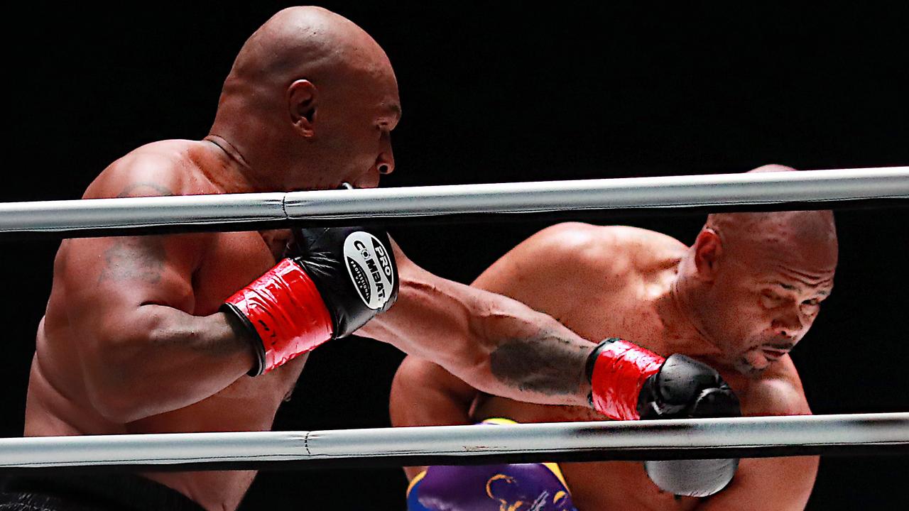Mike Tyson vs Roy Jones Jr live Tyson dominates as Jones Jr pitches for a rematch The Australian