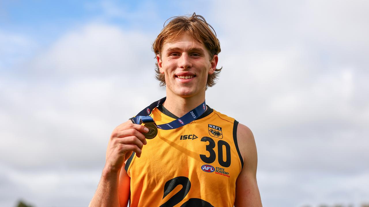 Dan Curtin is set to shape the top 10 of the AFL Draft. (Photo by Graham Denholm/AFL Photos via Getty Images)