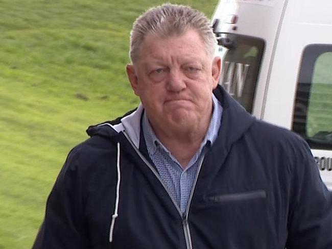 Phil Gould seen at Dragons NRL headquarters in Wollongong today. Picture: 7News