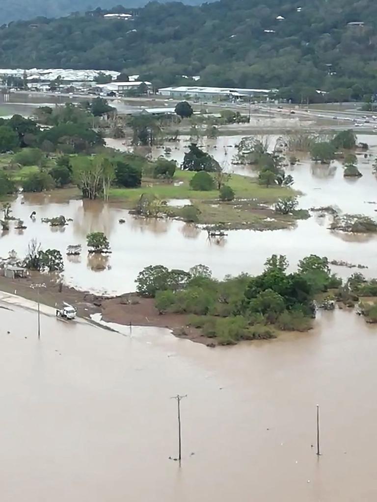 Queensland has been battered by damaging winds and driving rain in the wake of Tropical Cyclone Jasper. Picture: Queensland Police