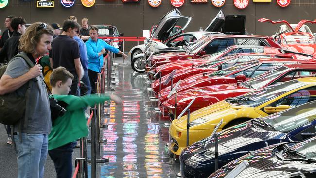 Tony Denny’s Gosford Classic Car Museum has turbo charged tourism to the region. Picture: Troy Snook