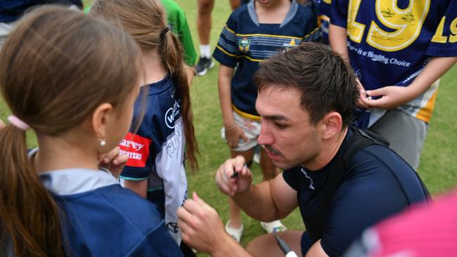 North Queensland Cowboys open training session at Cowboys HQ. Reece Robson. Picture: Evan Morgan