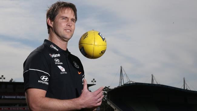 David Teague transformed Carlton into an attacking team after taking over as coach. Picture: Michael Klein.