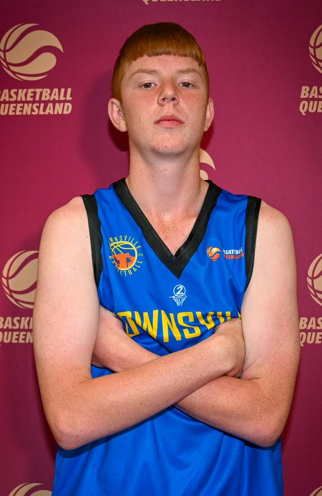 Queensland North U16 Boys player Jackson Alderson. Picture: Basketball Queensland