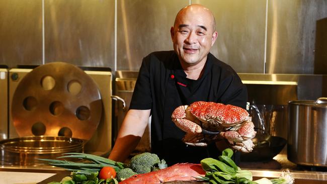 FAVOURITE: Andrew Fu at Cafe China in The Reef Hotel Casino. Picture: BRENDAN RADKE