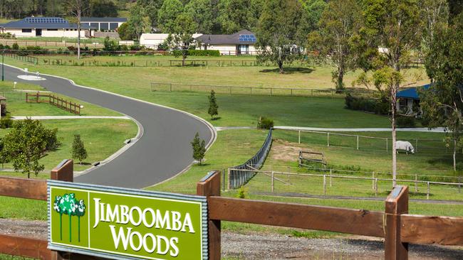 Buyers showed interest in acreage blocks on offer at Jimboomba Woods.