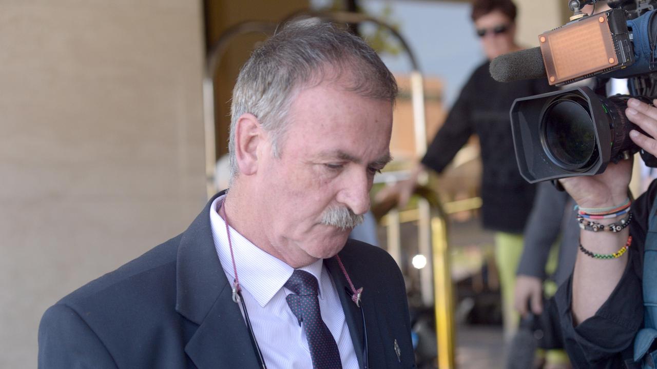 Dianne Rogan’s husband Kevin Rogan outside court. Picture: Keryn Stevens